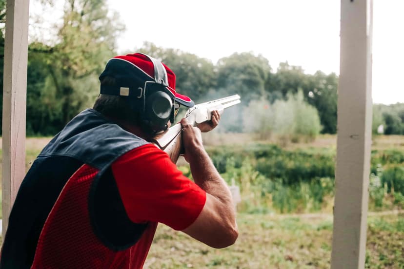 shooter aiming a rifle