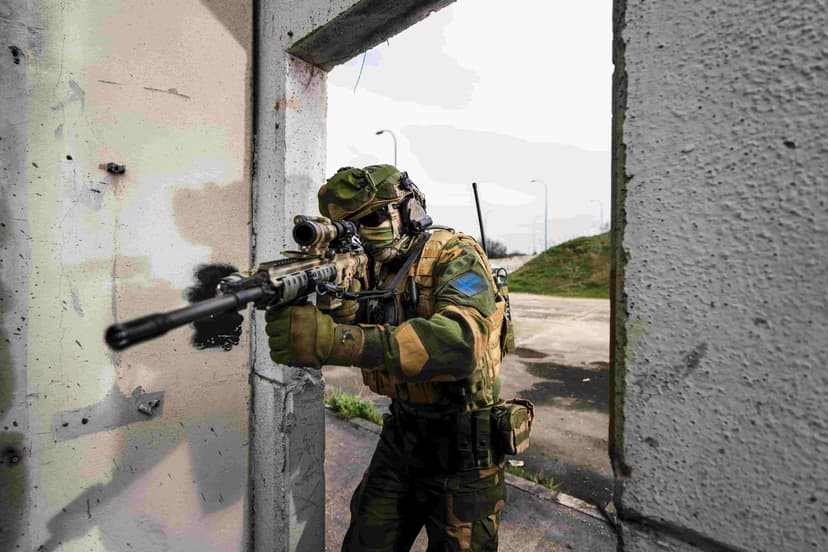 shooter aiming a rifle